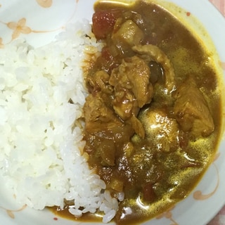 鶏肉と玉ねぎのカレー